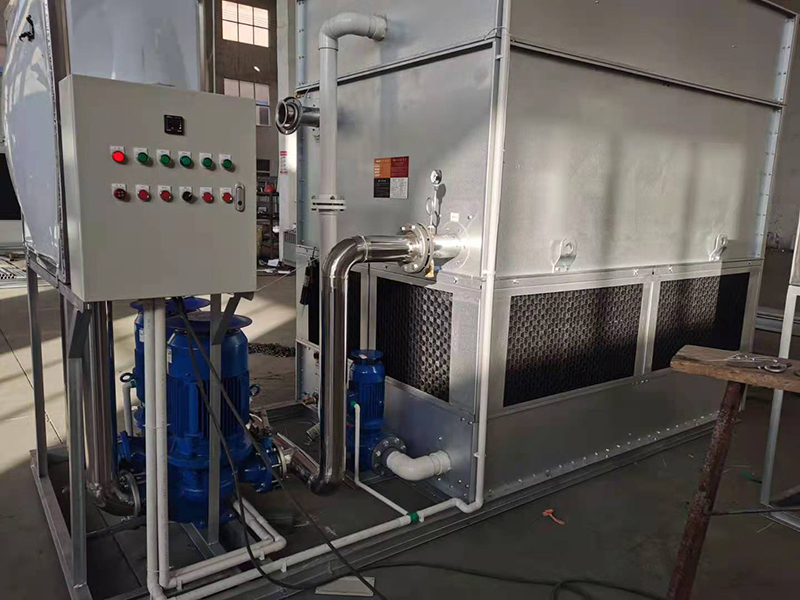 横流闭式冷却塔水温变化对制冷机组有什么影响